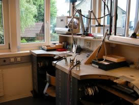 Goldschmiede-Arbeitspl&auml;tze